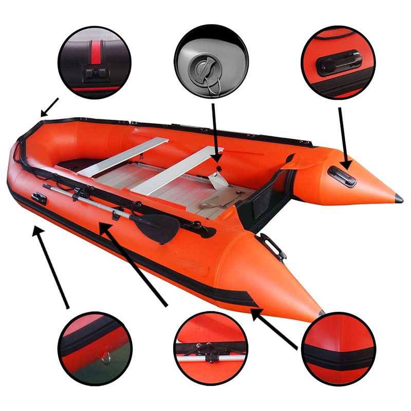 Factory Price Inflatable Rubbe - Fishing Boat Aluminum review and price