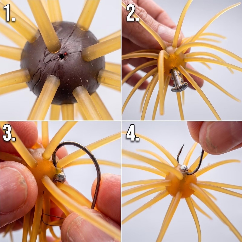 5pcs Sea Urchin Bait Weights w - Fishing Boat Anchor review and price
