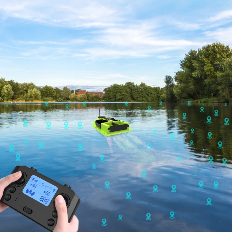 D19 GPS RC Bait Boat 600M 4 Ho - Fishing Boat Gps review and price