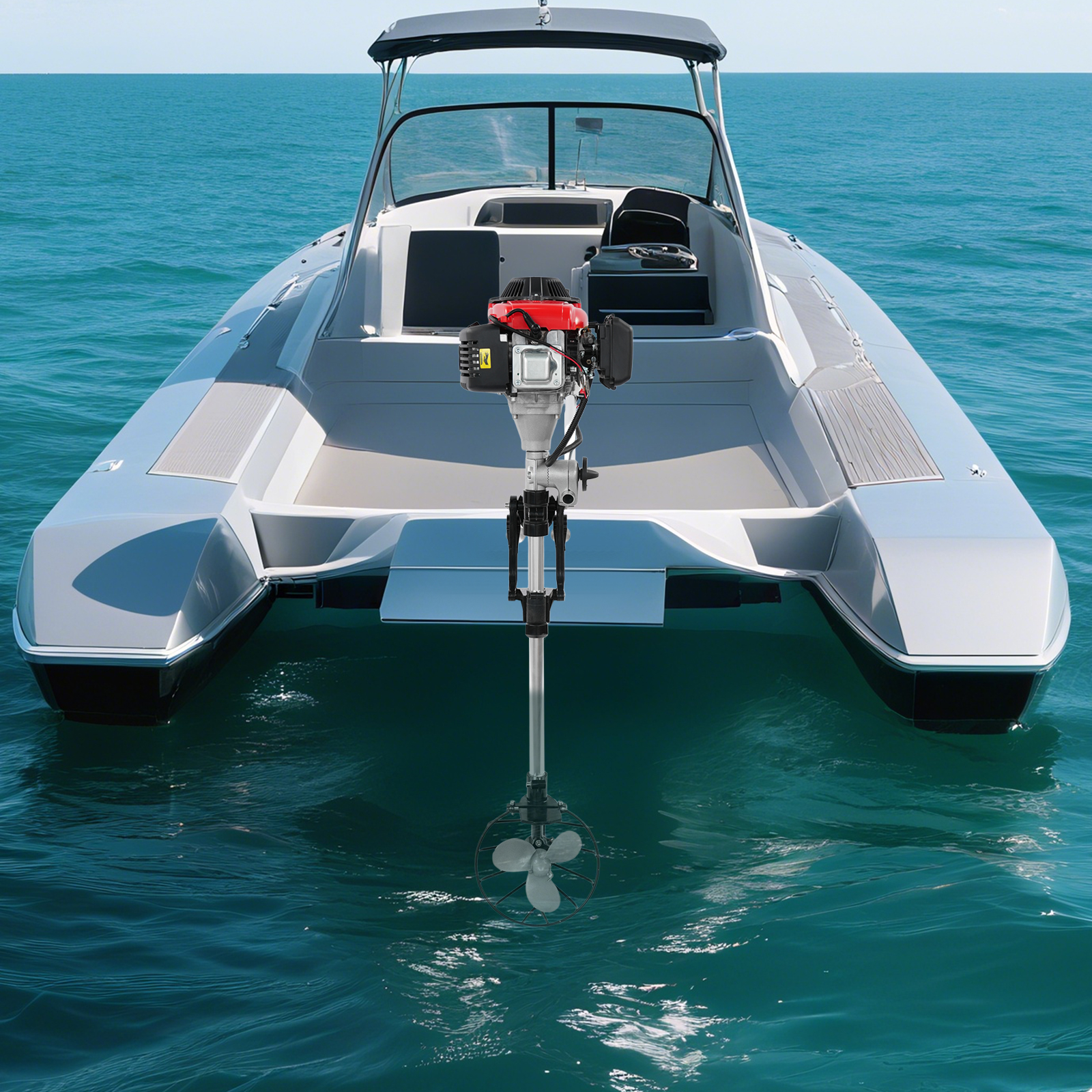 Outboard Motor, Gasoline Outbo - Fishing Boat Outboard Motor review and price